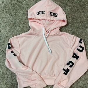 🌸 3 for $10 🌸 SHEIN Blush Pink Cropped Hoodie